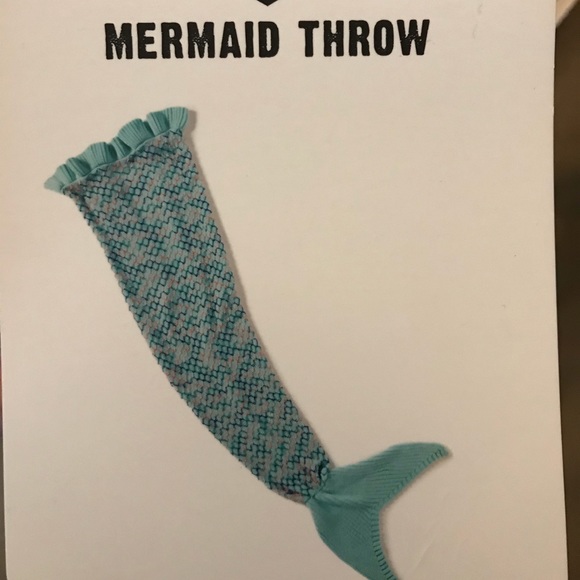 Mermaid tail blanket - Picture 3 of 4